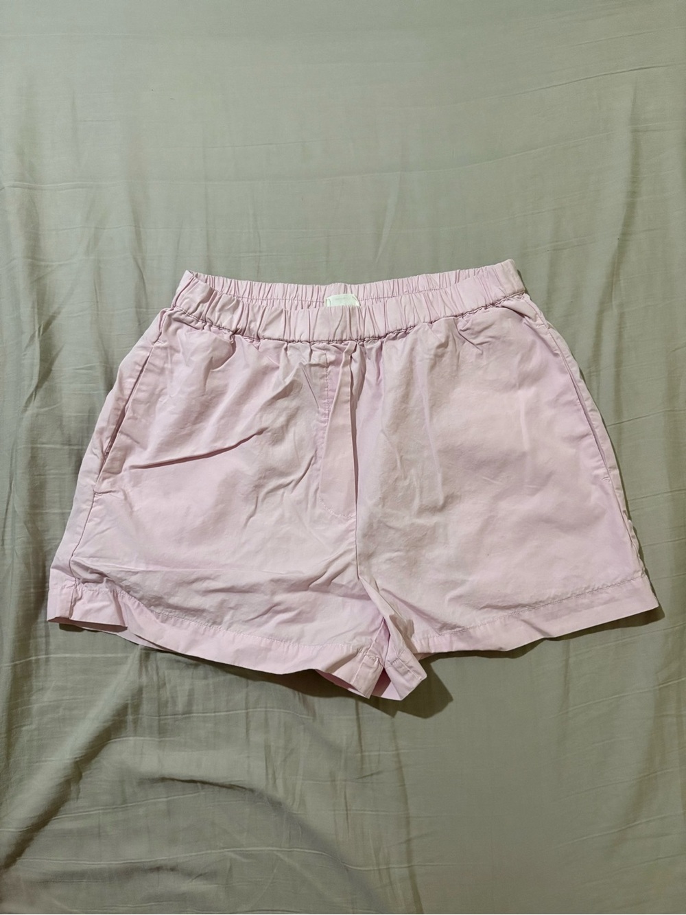 Aritzia Wilfred Free Pink Cotton Dolphin Shorts Size S